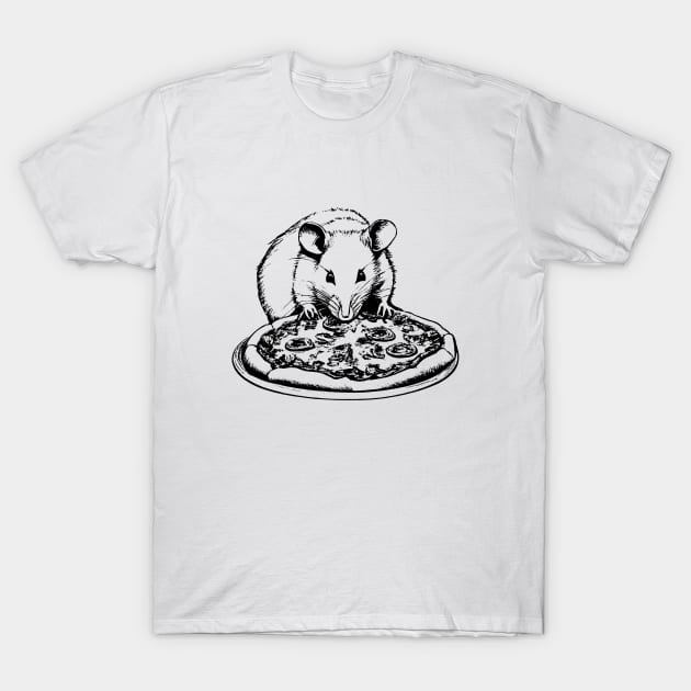 Pizza Rat T-Shirt by EyreGraphic